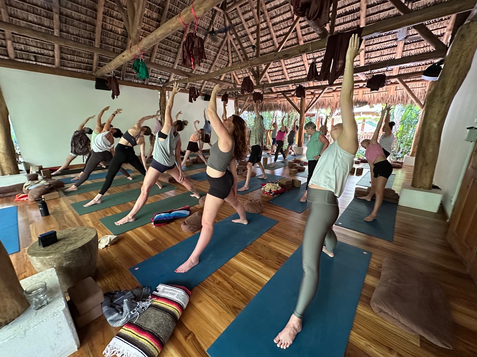 Andrea Borja, yoga in Nosara, Costa Rica.