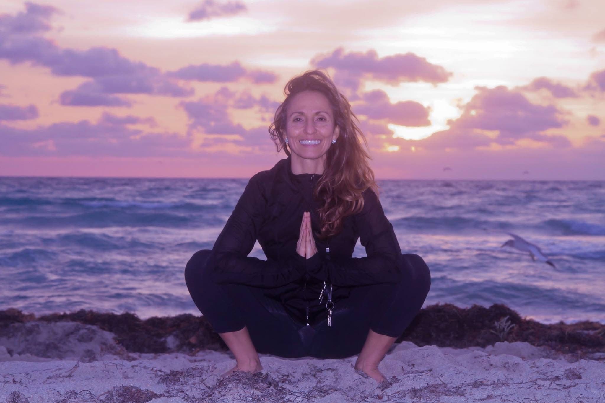 Andrea Borja, yoga in Nosara, Costa Rica.